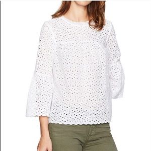 Velvet by Graham & Spencer Eyelet blouse